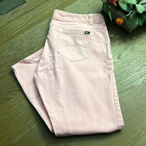 Vineyard Vines Pink Skinny Ankle Jeans size 12